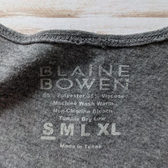 Blaine Bowen You Had Me At Tailgate Tank Top Gray - Picture 4 of 4